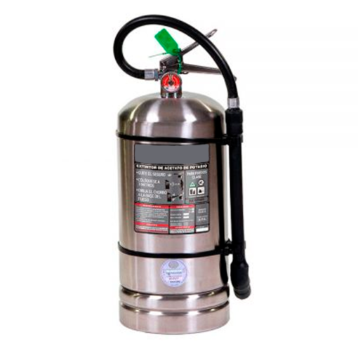 Extintor 6l Manual Acero Inox Cocina AK