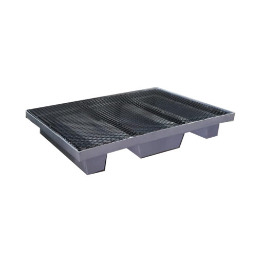 Bandeja antiderrame 80x120x15 cm base metalica 1 tamb