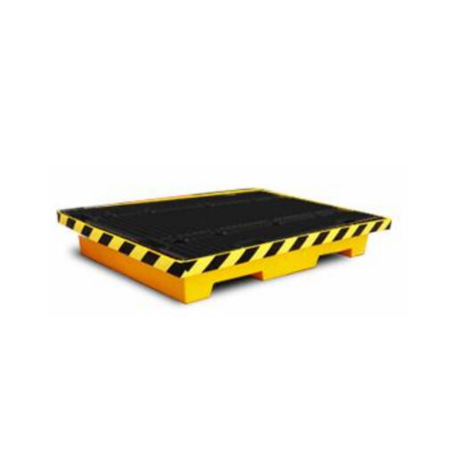 Bandeja antiderrame 80x120x15 cm base plastica 1 tamb